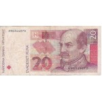 Croácia 20 Kuna 1993